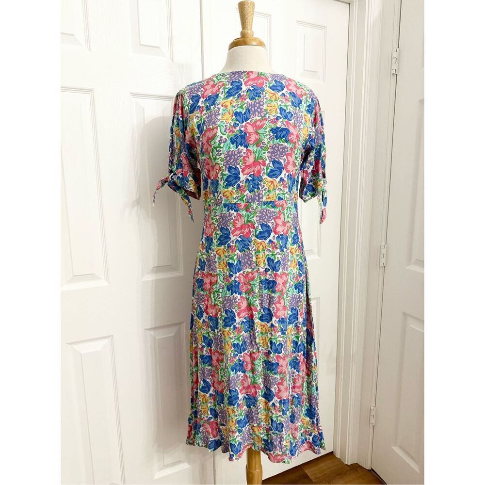 Faithfull The Brand Womens Multicolor Emelia Jemima Floral Midi Dress size M & s